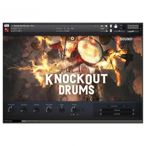 SoundIron Knockout Drums