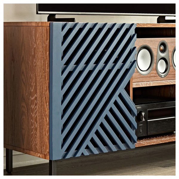 AVCOM TV Cabinet Door, Left, Navy