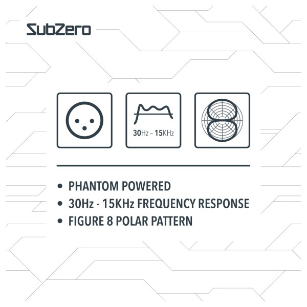 SubZero R2 Ribbon Microphone