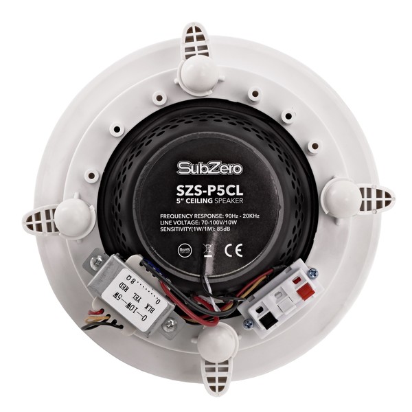 SubZero 5" Ceiling Speaker, 100V Line