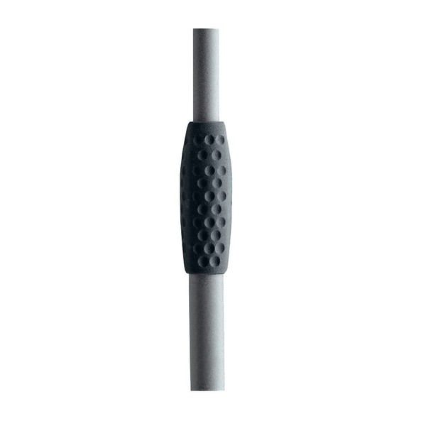 K&M 26010 Round Base Floor Microphone Stand, Nickel