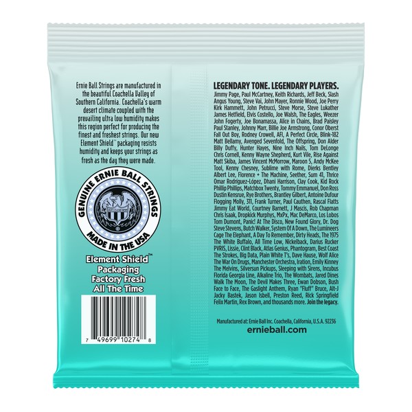 Ernie Ball P02326 Concert/Soprano Ukulele Strings Set, Black