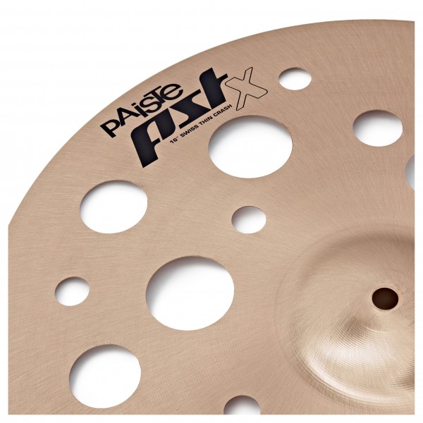 Paiste PST X Swiss 16" Thin Crash Cymbal
