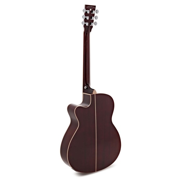 Tanglewood TW4-E-BLB Winterleaf Super Folk, Barossa Red Gloss
