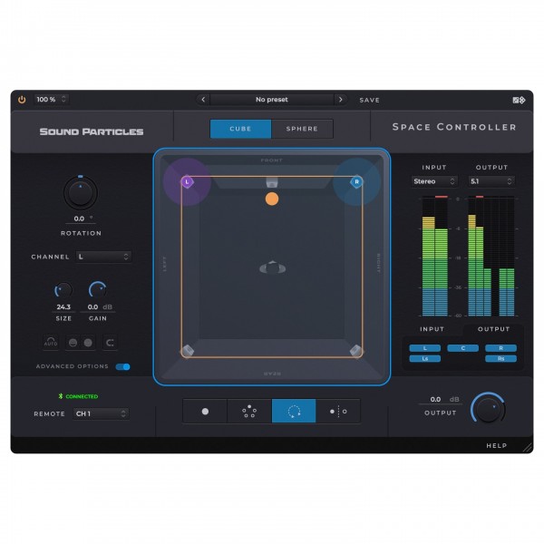 Sound Particles Space Controller Standard