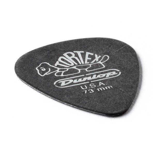 Dunlop Tortex Pitch Black Standard 0.73mm, 12 Pick Pack
