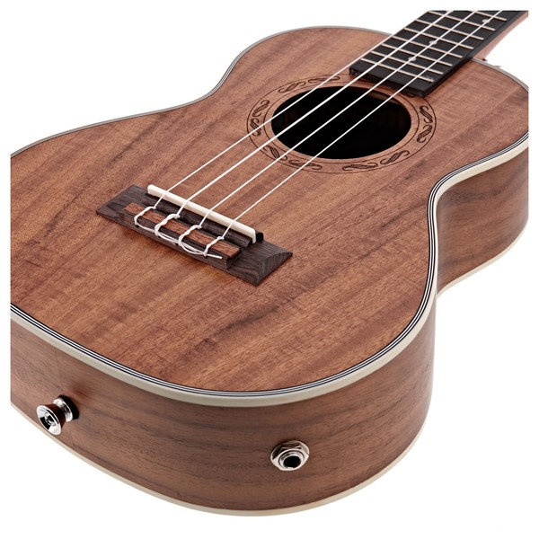 Koa Tenor Electro-Ukulele by Gear4music - Nearly New