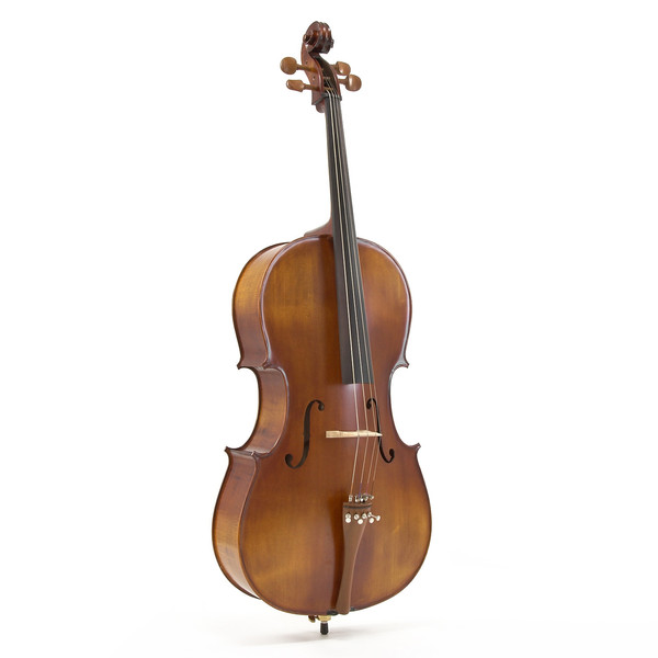 Student 3/4 Size Cello with Case, Antique Fade, by G4M-NearlyNew
