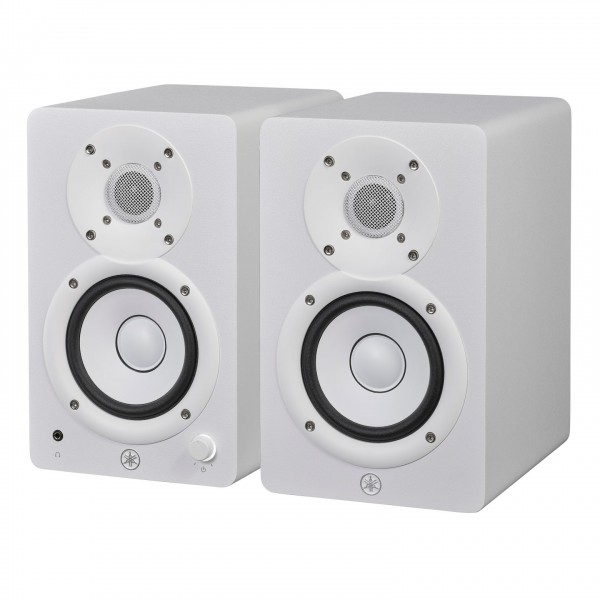 Yamaha HS4 Monitors, White (Pair)