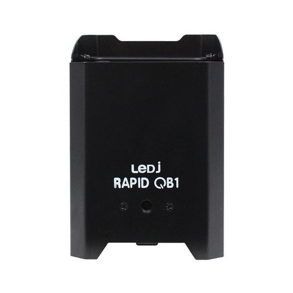 LEDJ Rapid QB1 RGBA Battery-Powered LED Uplighter, Black Housing
