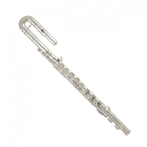 Trevor James Performer Alto Flute, Straight and Curved Voce Head, Silver Lip Rise