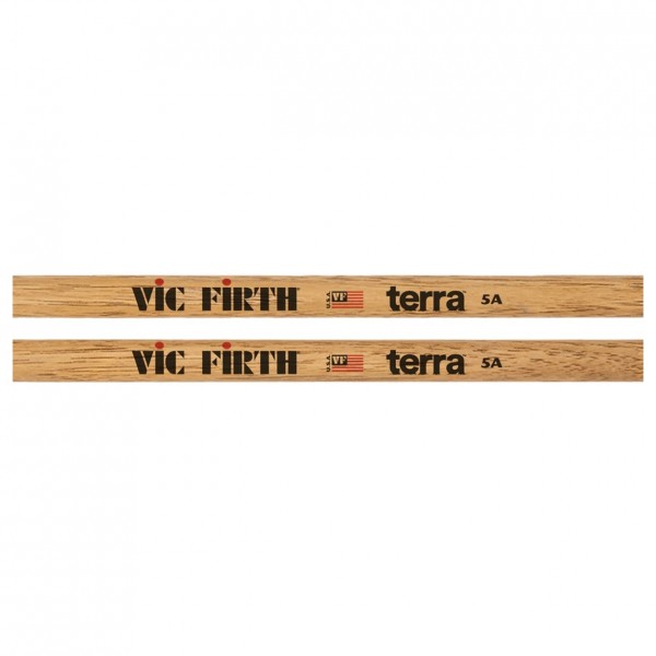 Vic Firth American Classic 5A Terra Series Drumsticks, Wood Tip