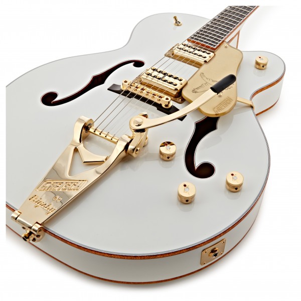 Gretsch G6136TG Players Edition Falcon, Gold Hardware, White