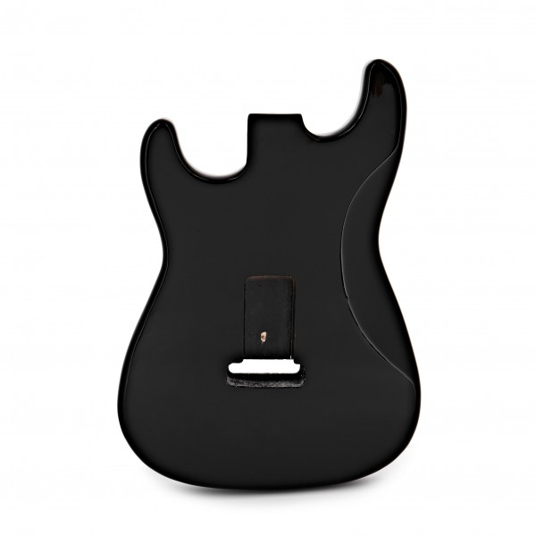 Duo-Cutaway Electric Guitar Body, Black
