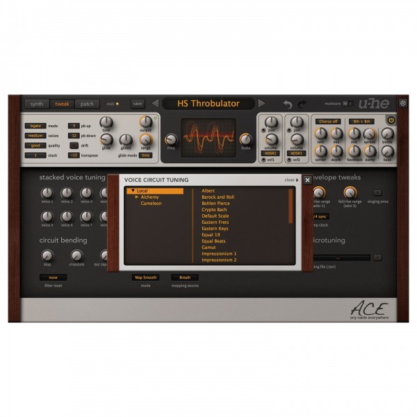 u-he ACE Virtual Analog Synthesizer