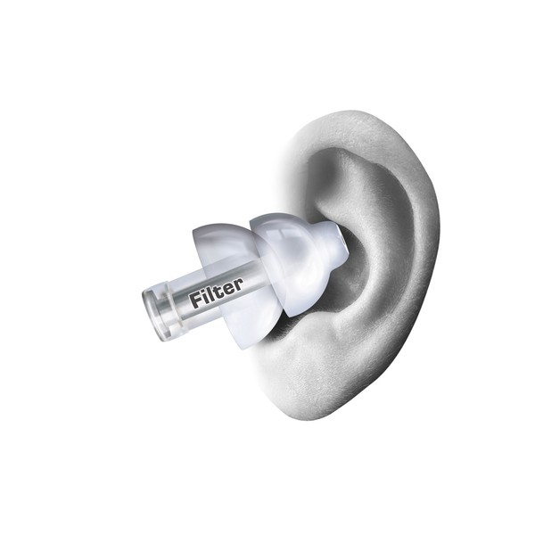 Alpine MusicSafe Pro Earplugs, Transparent
