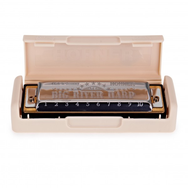 Hohner Big River Harp MS Harmonica, C, Old Model
