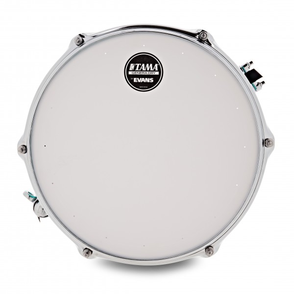 Tama SLP 12" x 7" MOD Bubinga Snare Drum - Philo Tsoungui Artist Model, Electro Turquoise