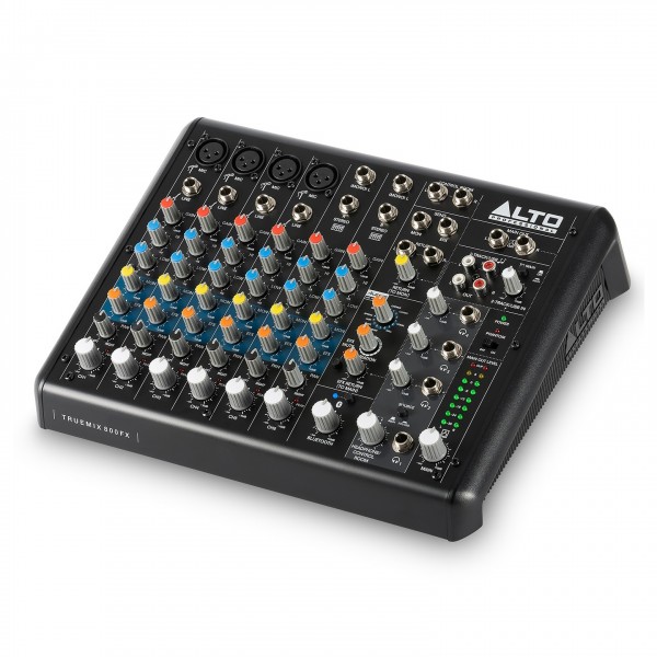 Alto TRUEMIX 800FX 8-Channel Mixer with USB, Bluetooth and Multi FX