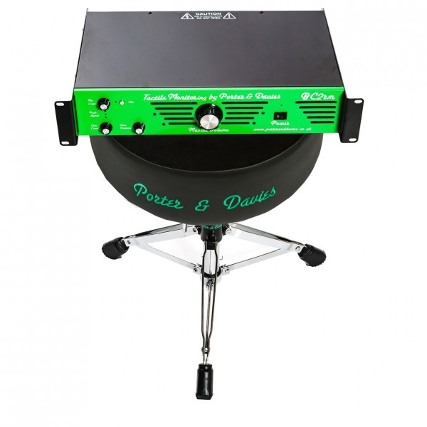 Porter & Davies BC2RM Tactile Monitoring System, Round Top Black