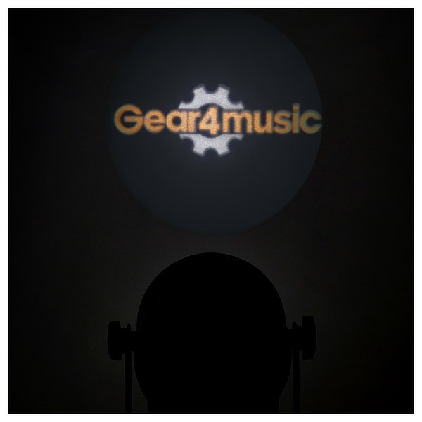 Sol Custom Image Gobo Logo Projector Light by Gear4music