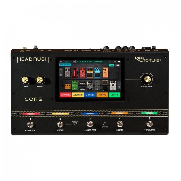 HeadRush CORE Guitar and Vocal Processer with HeadRush FRFR108MK2