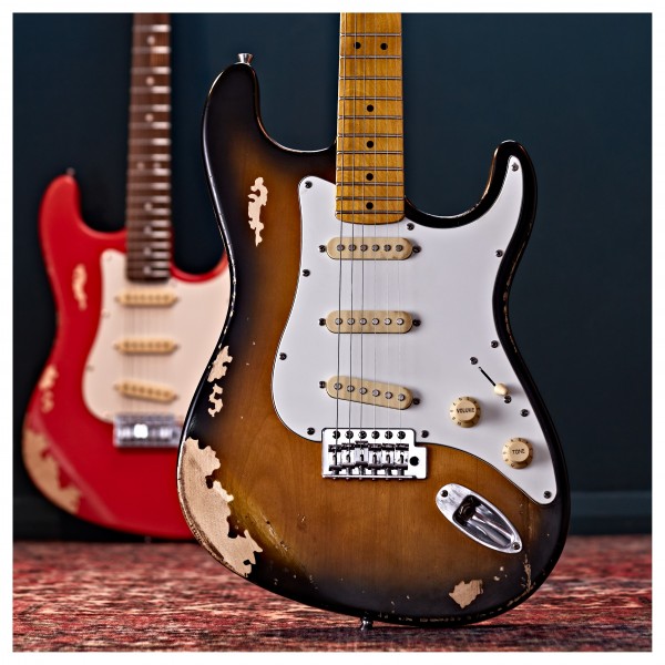 LA Select Legacy Electric Guitar by Gear4music, Antique Sunburst