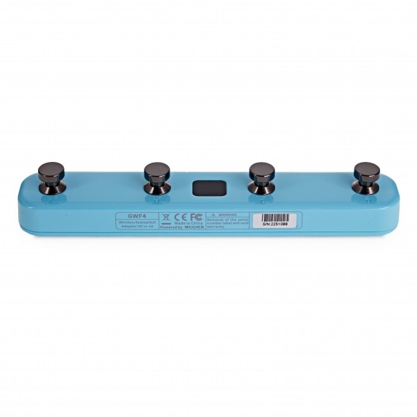 Mooer GTRS Wireless Footswitch, Blue