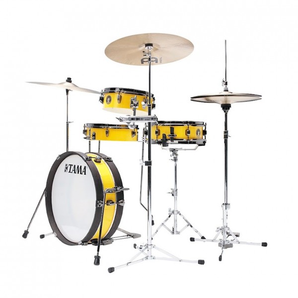 Tama Club-JAM Pancake 18" 4pc Shell Pack, Electric Yellow