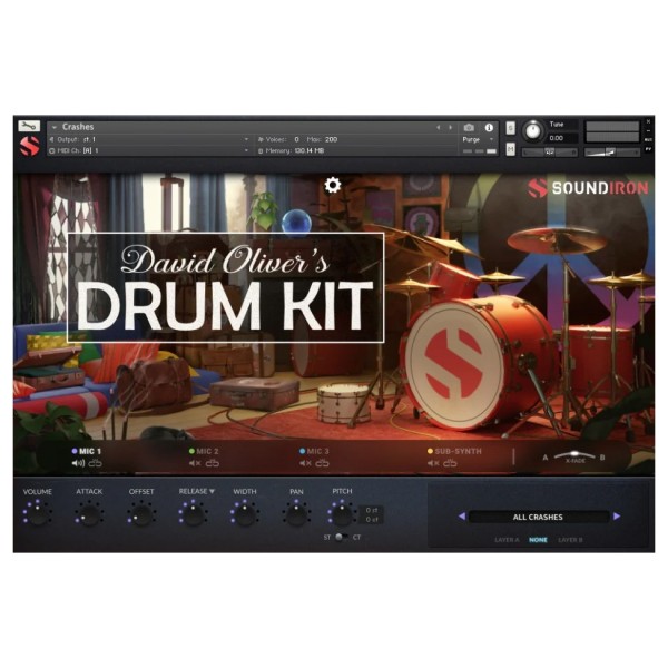 SoundIron David Oliver's Drum Kit