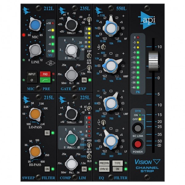 Universal Audio API Vision Channel Strip