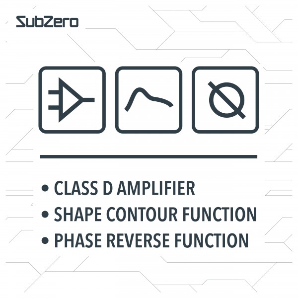 SubZero D12 Active DSP PA Subwoofer