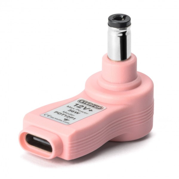 myVolts USB-C PD Step Up Tip, 12V c+ve 2.1mm/2.5mm