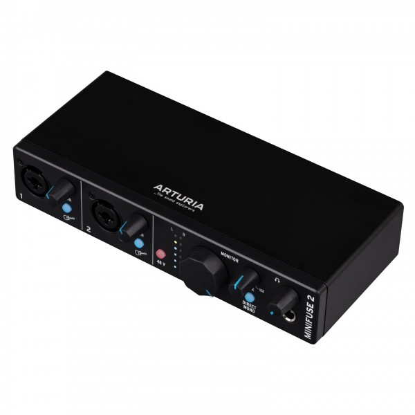 Arturia MiniFuse 2 USB Audio Interface, Black