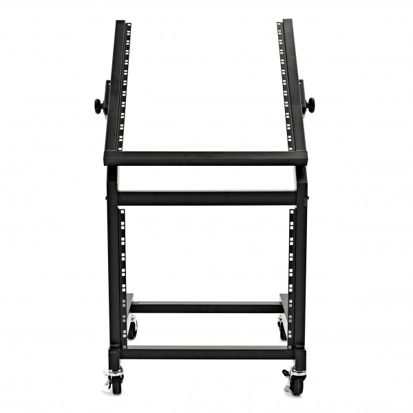 19" 12U & 9U Adjustable Studio Rack Trolley by Gear4music
