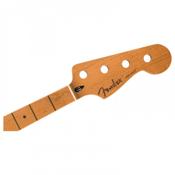 Fender Satin Roasted Maple Jazz Bass Neck 12", Flat Oval Shape