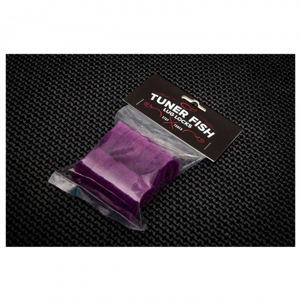Tuner Fish Lug Locks Cymbal Felts 10pk, Purple