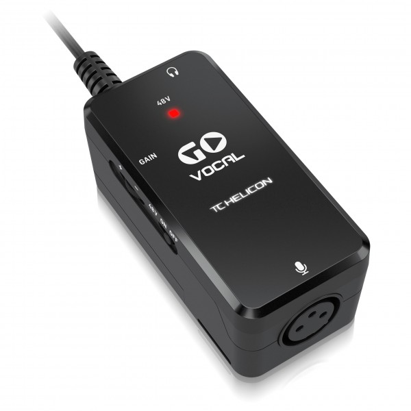 TC Helicon GO VOCAL Microphone Pre-amp for Mobile Devices