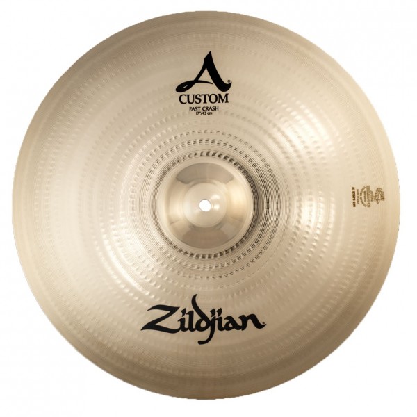 Zildjian A Custom 17" Fast Crash Cymbal, Brilliant Finish