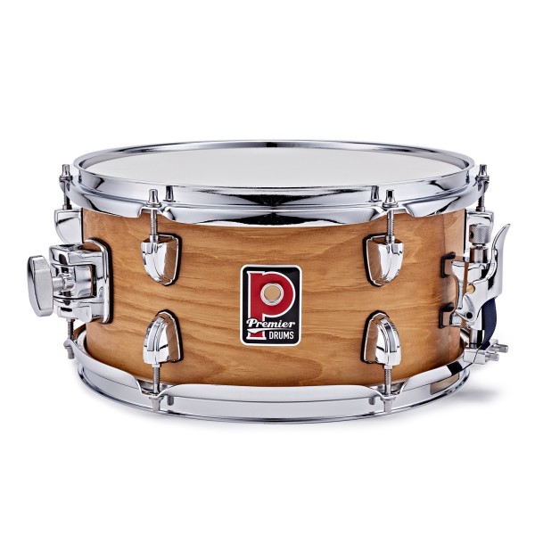 Premier Artist 12" x 6" Birch Snare Drum & Soft Case, Antique Ash