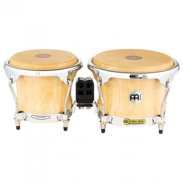 Meinl Free Ride Series 7" & 8 1/2" Wood Bongos, Natural