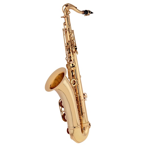 Rosedale Professional Tenor Saxophone by Gear4music, Gold