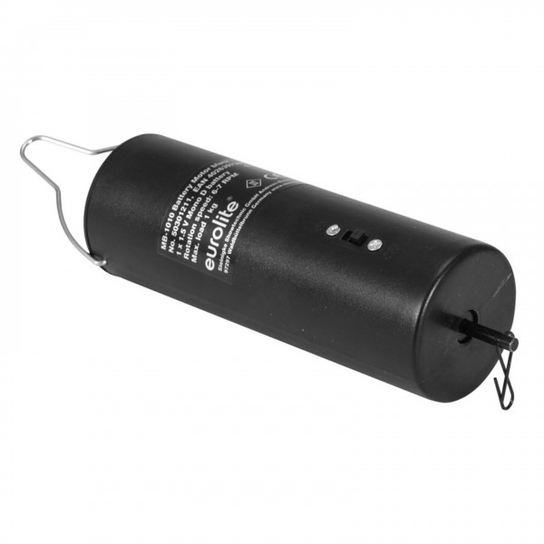 Eurolite MB-1010 Battery Powered Mirror Ball Motor, Black