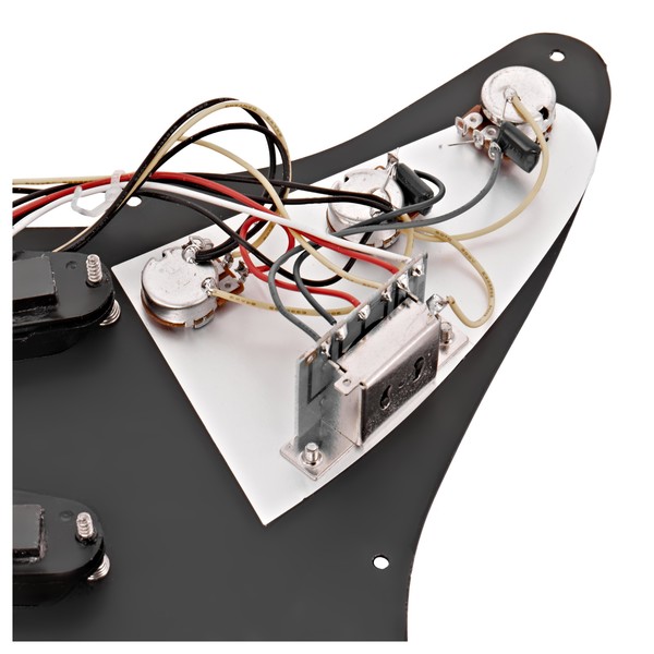 Guitarworks SSS Preloaded Scratchplate, Black