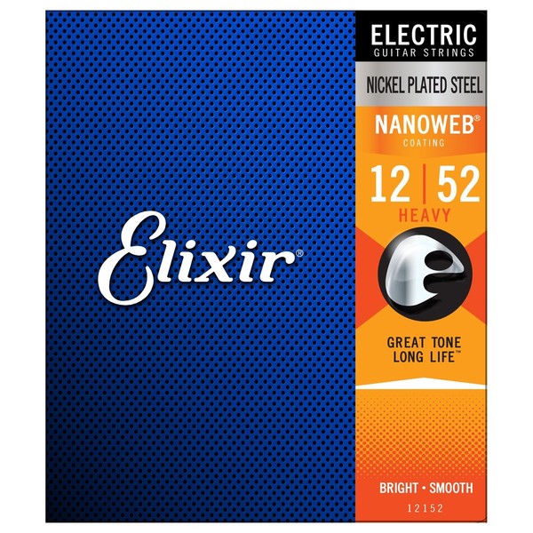 Elixir 12152 NANOWEB Heavy Strings, 12-52