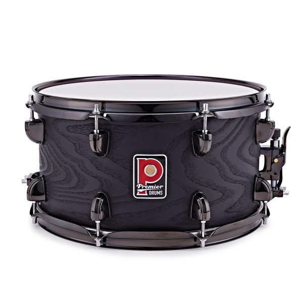 Premier Artist 13" x 7" Birch Snare Drum & Soft Case, Stealth Black