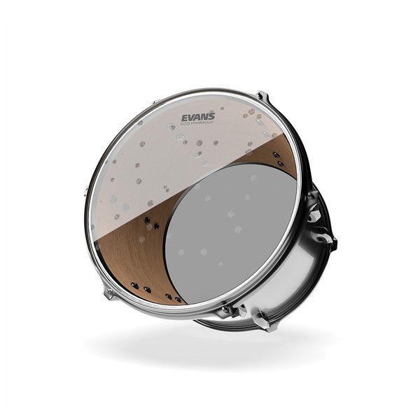 Evans Hydraulic Glass Drum Head, 18"