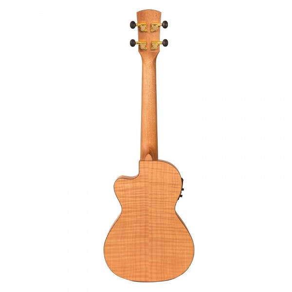 Laka Maple Series Tenor Electro Ukulele, Natural