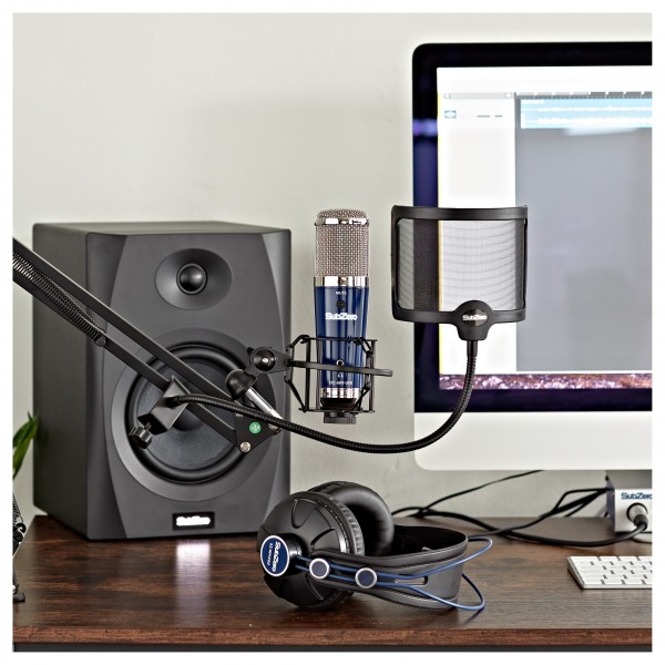 SubZero SZC-600-USB Condenser Microphone Studio Pack