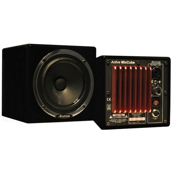 Avantone Mixcube Active Studio Monitor, Black (Single)